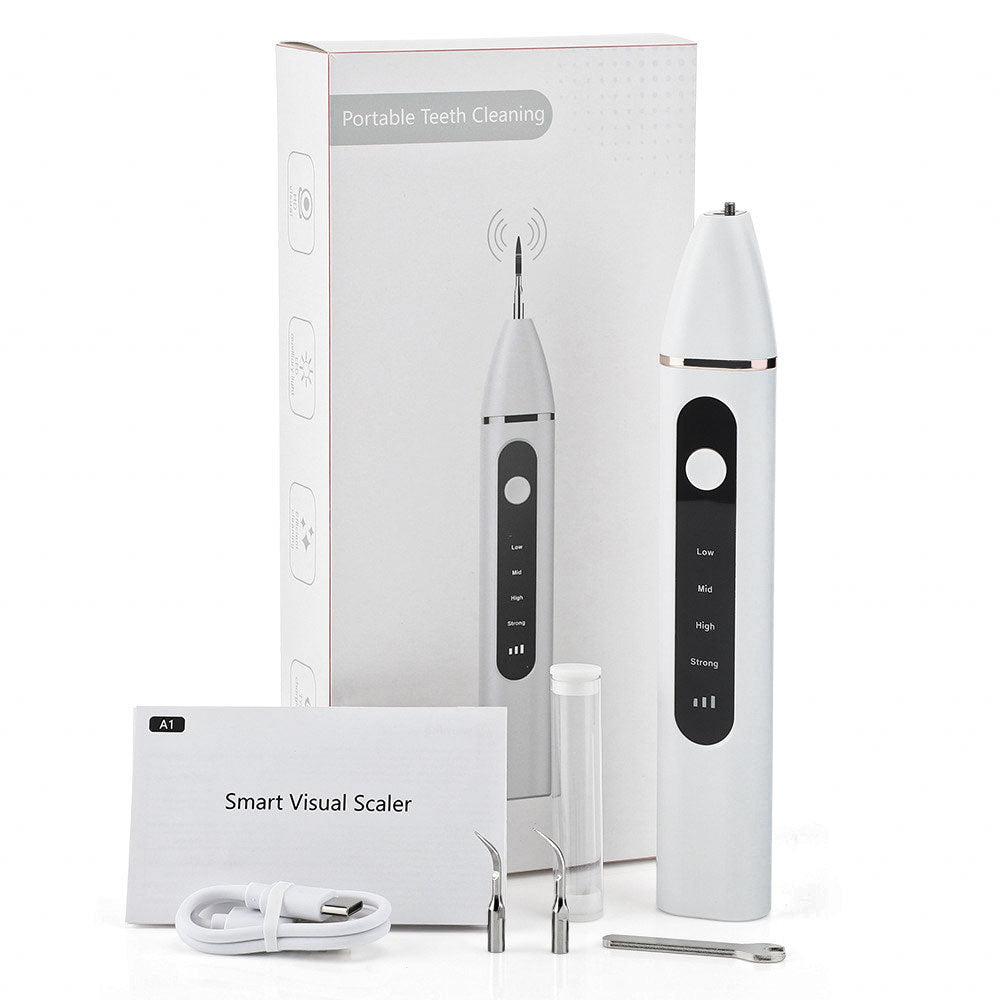 Ultrasonic Tooth Stain Remover for Home Use