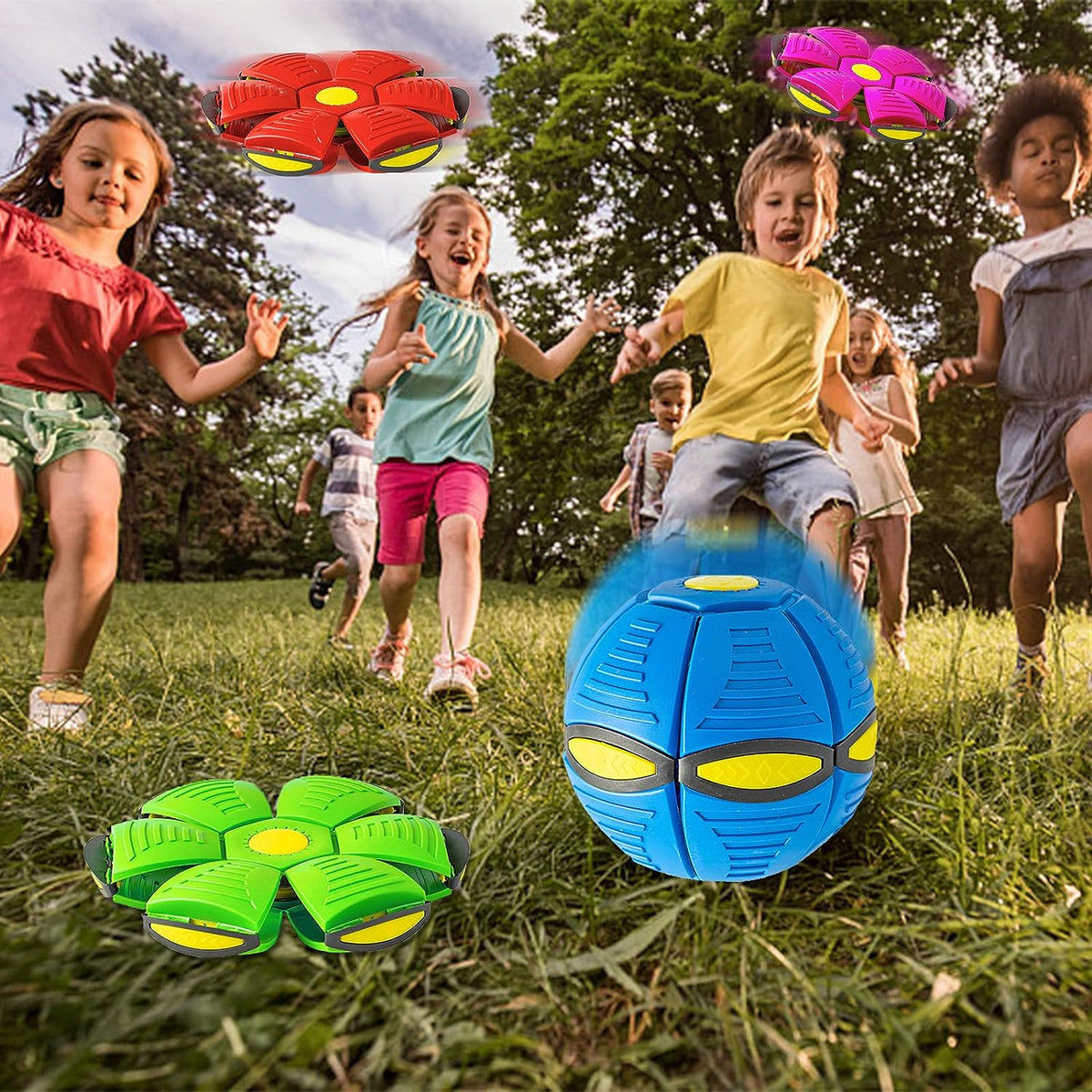 Light-Up Flying Saucer Ball — Interactive Dog Toy — view 8