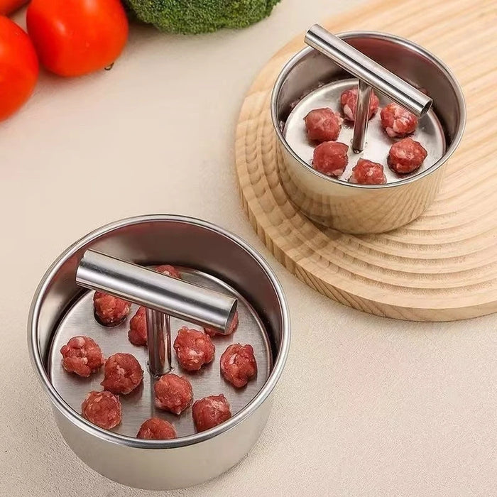 Stainless Steel Meatball Press