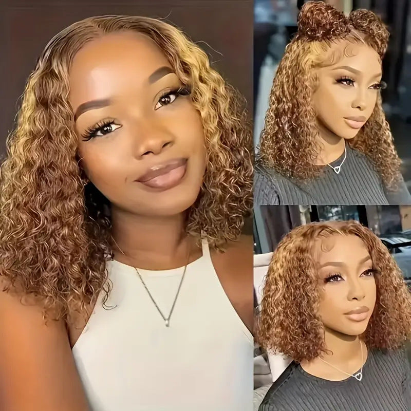 Small curly wig cap