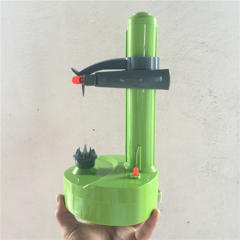 Electric rotary peeler with stainless blade and non-slip base — view 10