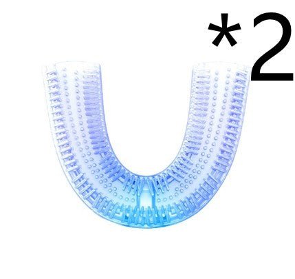 360° Intelligent U-Type Electric Toothbrush — Whitening USB Rechargeable - A.L.M