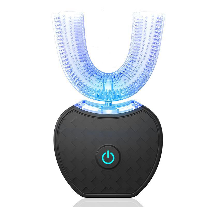 360° Intelligent U-Type Electric Toothbrush — Whitening USB Rechargeable - A.L.M