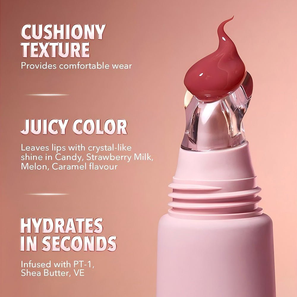 4-color Brightening Lip Balm Moisturizing Exfoliating Skin Long-Lasting Moisturizing Lip Gloss Women Cosmetics - A.L.M