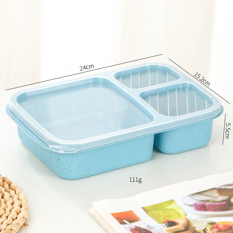4-Compartment Bento Lunch Box — Reusable Meal Prep Container — view 4