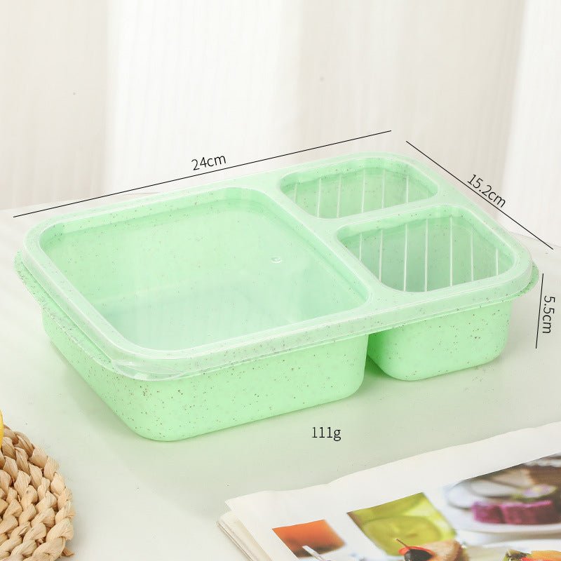 4-Compartment Bento Lunch Box — Reusable Meal Prep Container — view 5