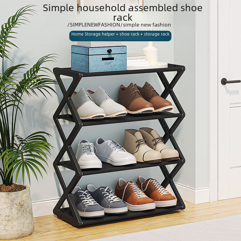 Premium 2-Tier Shoe Rack — Slim Space-Saving Organizer