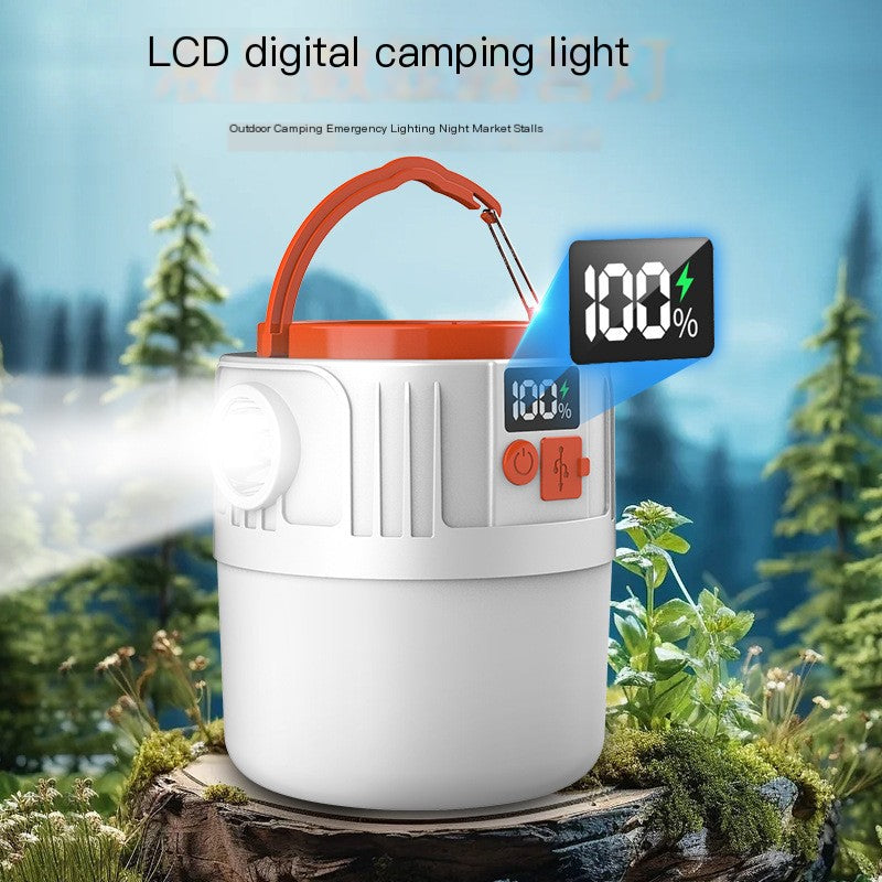 Solar LED Outdoor Garden Light — Rechargeable & Portable