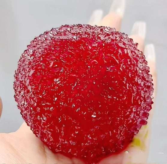 Simulation Bayberry Squishy Maltose Stress-relief Toy With Textured Surface And Slow-rebound — view 4