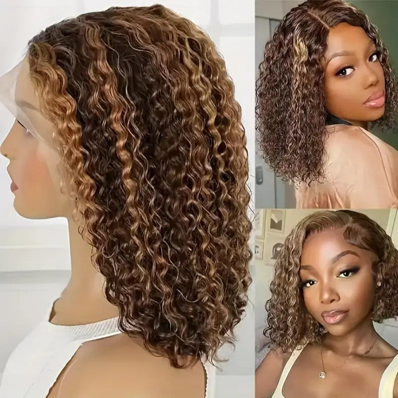 Small curly wig cap