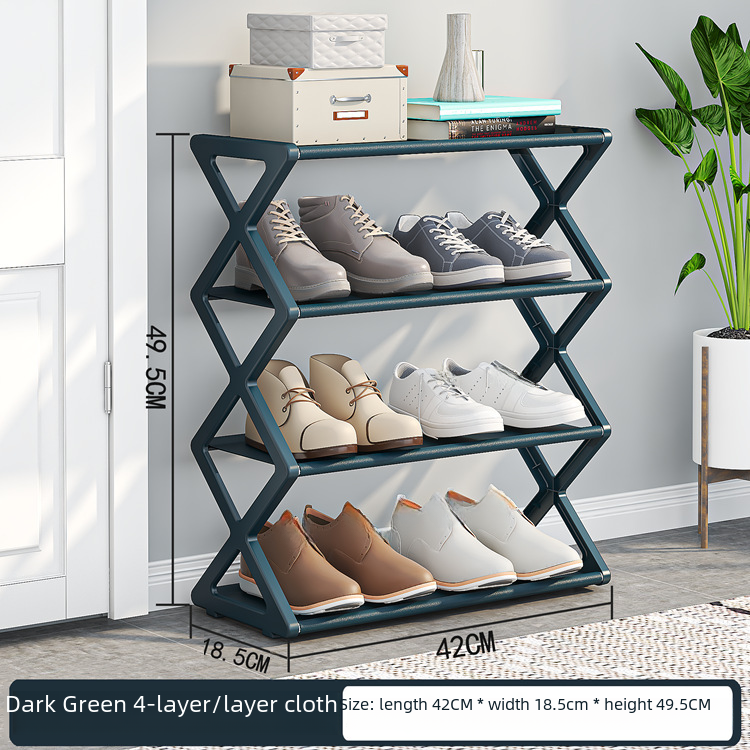 Premium 2-Tier Shoe Rack — Slim Space-Saving Organizer