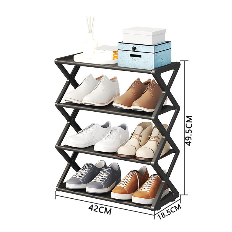 Premium 2-Tier Shoe Rack — Slim Space-Saving Organizer