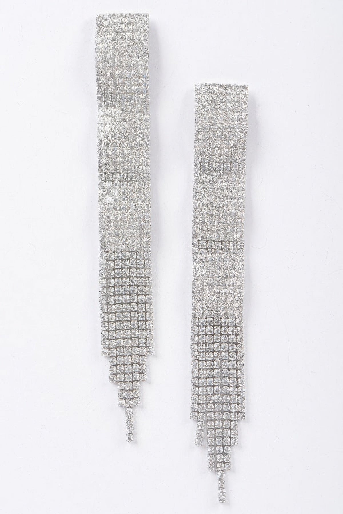 Rhinestone Fringe Earring