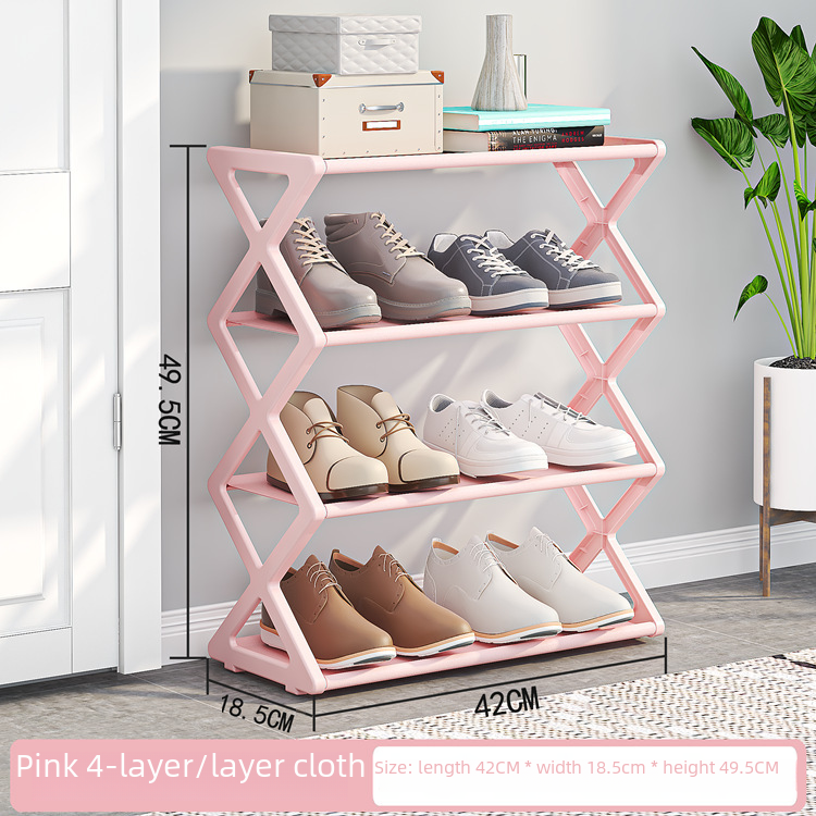Premium 2-Tier Shoe Rack — Slim Space-Saving Organizer