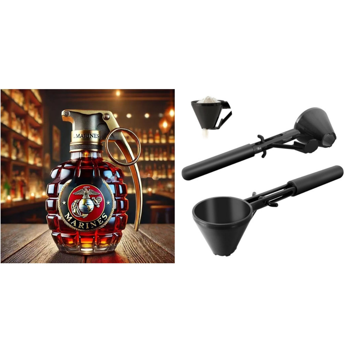 Measuring Spoon Funnel Without Overflow Prepare Dried Egg White Exercise And Sports Drinks — view 3