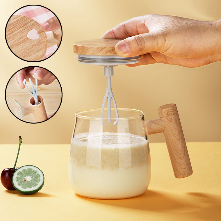 Self-Stirring Coffee Mug — 400 ml Electric