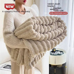 Bubble Velvet Fleece Blanket - A.L.M