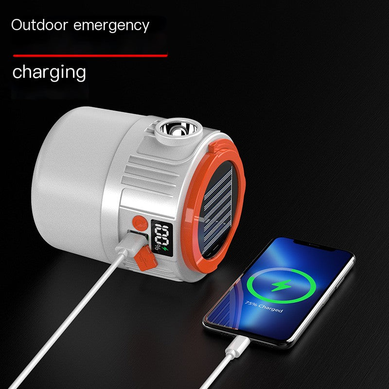 Solar LED Outdoor Garden Light — Rechargeable & Portable