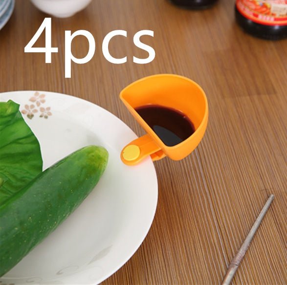 Clip-On Sauce Bowls — Mini Dipping Cups for Plates - A.L.M