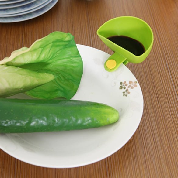 Clip-On Sauce Bowls — Mini Dipping Cups for Plates - A.L.M
