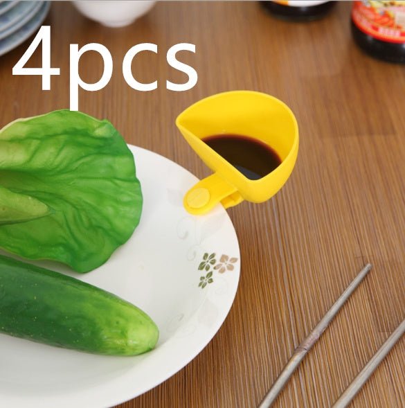 Clip-On Sauce Bowls — Mini Dipping Cups for Plates - A.L.M