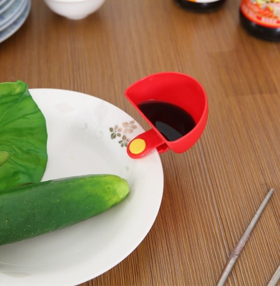 Clip-On Sauce Bowls — Mini Dipping Cups for Plates - A.L.M