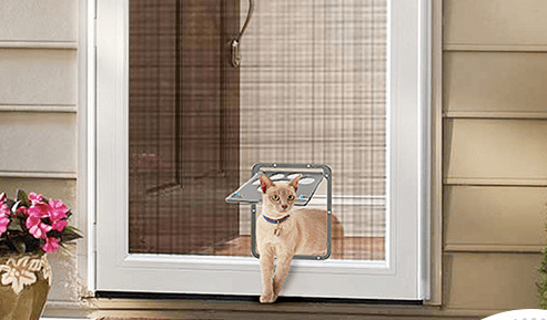 Creative Pet Door with Scratch-Resistant Design - A.L.M