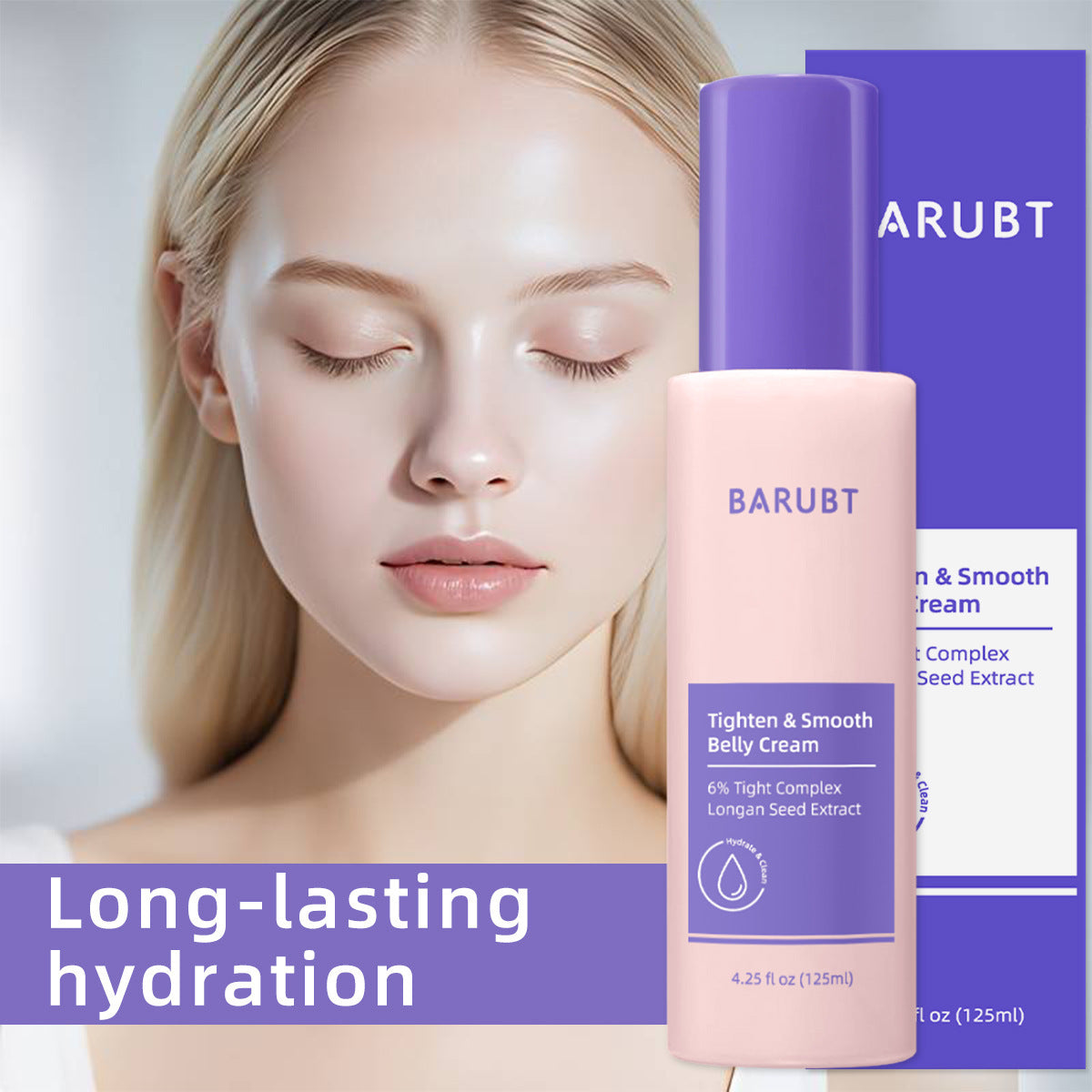 Tummy-smoothing cream