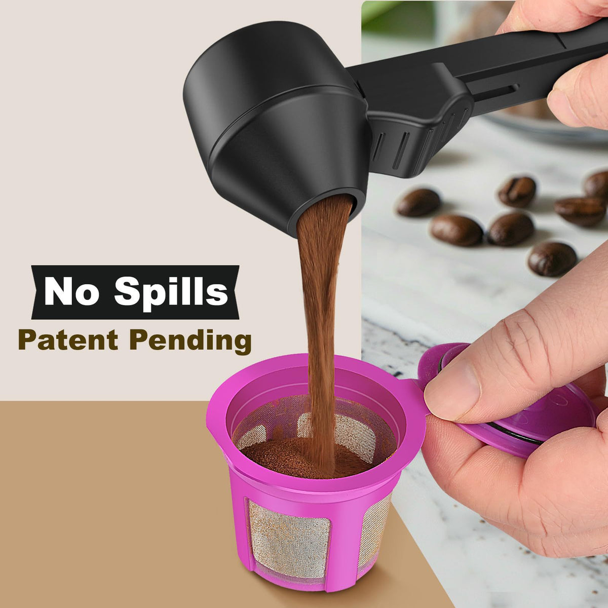 Coffee Measuring Spoon Funnel Spoon