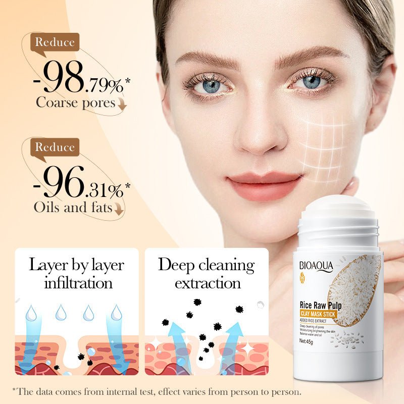 Deep Cleaning Acne Removing Rice Puree Clay Mask Stick - A.L.M