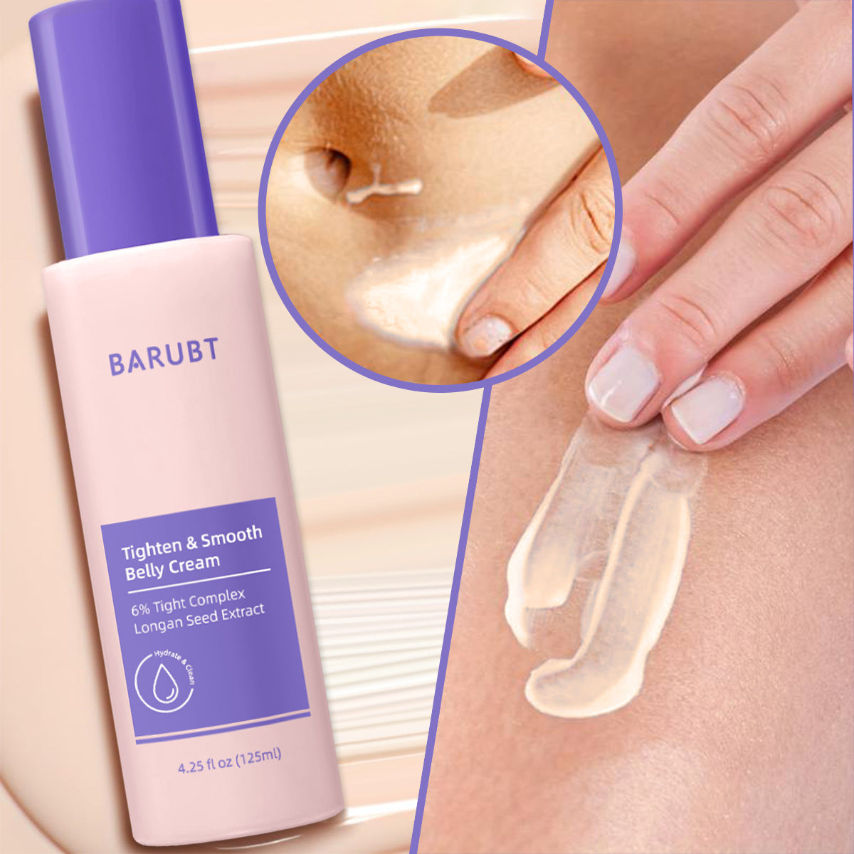Tummy-smoothing cream