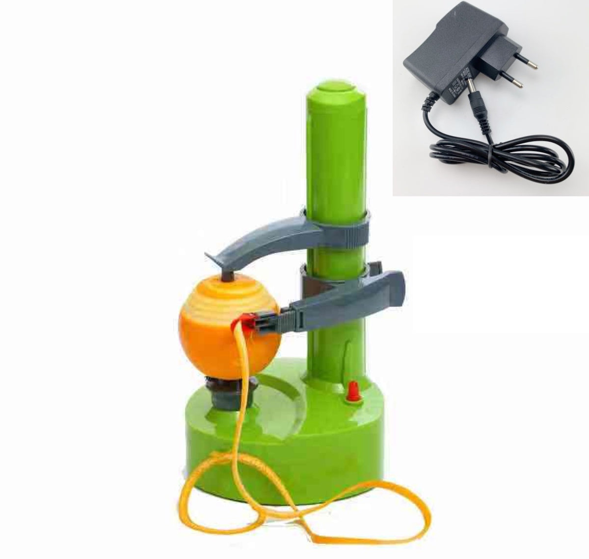 Electric rotary peeler with stainless blade and non-slip base — view 8