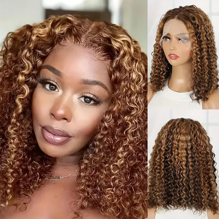 Small curly wig cap