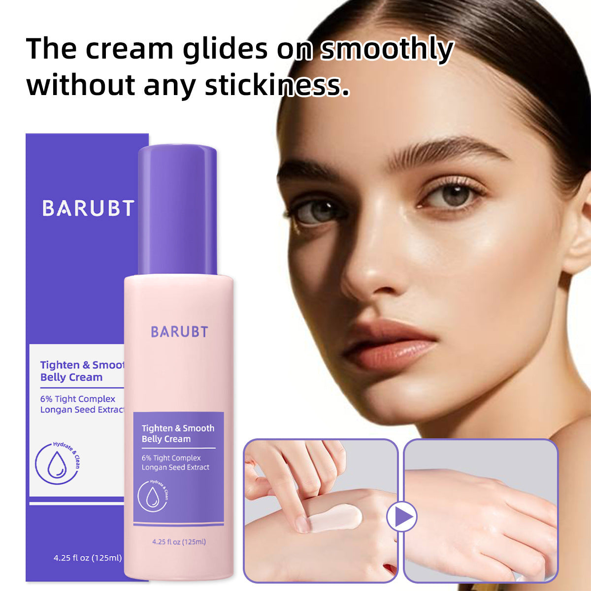 Tummy-smoothing cream