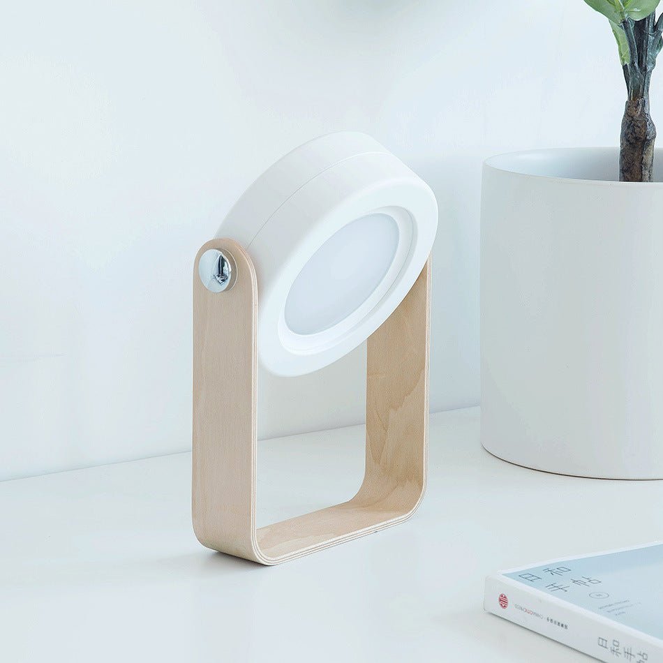 Foldable Touch Dimmable Reading LED Night Light Portable Lantern Lamp USB Rechargeable For Home Decor - A.L.M
