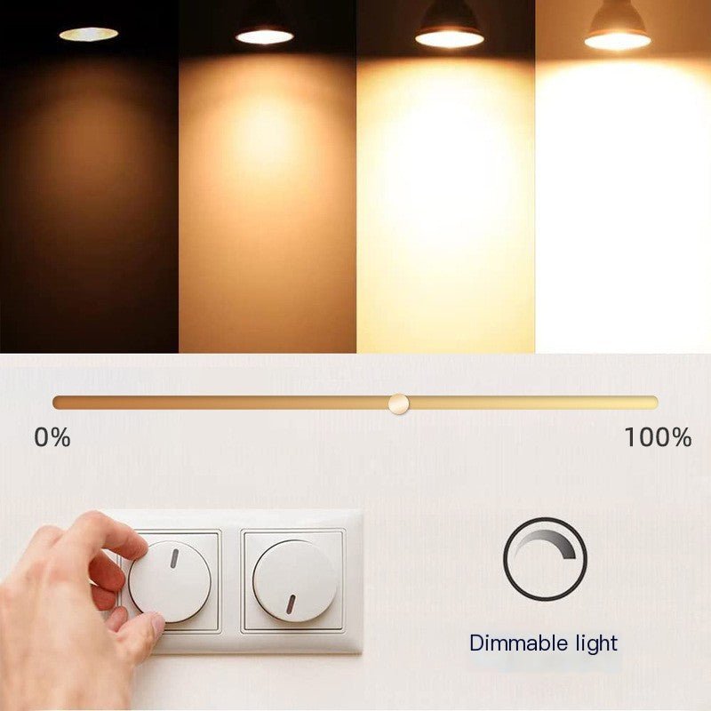 GU10 Dimmable LED Bulb 5W/6W EU Certified 220V - A.L.M