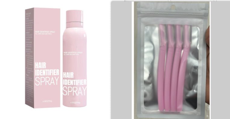 Hair Identifier Spray Set For Face Shaving Moisturizing Dermaplaner Spray For Face Shaving Skin Care - A.L.M