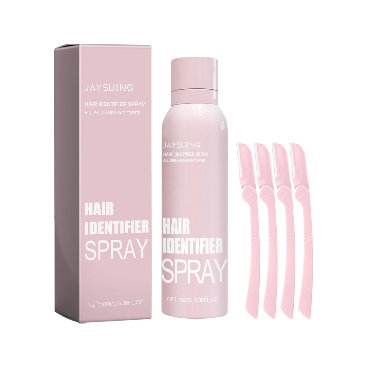 Hair Identifier Spray Set For Face Shaving Moisturizing Dermaplaner Spray For Face Shaving Skin Care - A.L.M