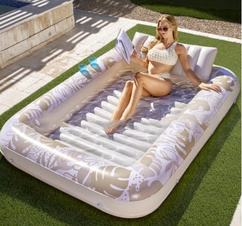 Inflatable Floating Bed Swimming Pool Water Bed - A.L.M