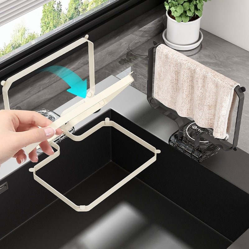 Kitchen Suction-Cup Multifunctional Sink Strainer Rack - A.L.M