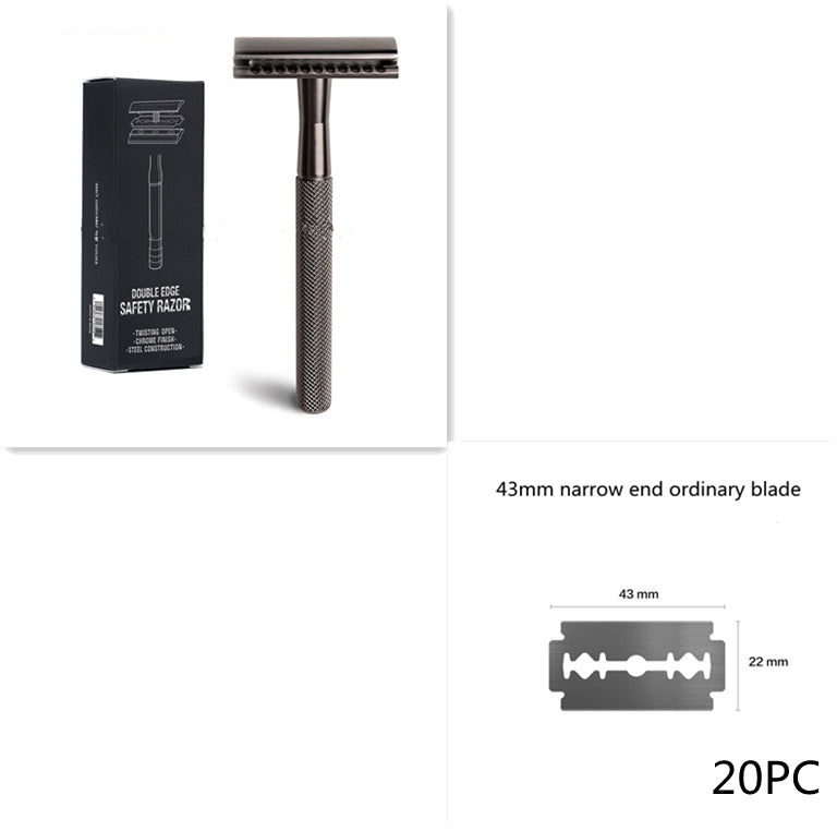 Manual vintage razor men's razor metal gift - A.L.M