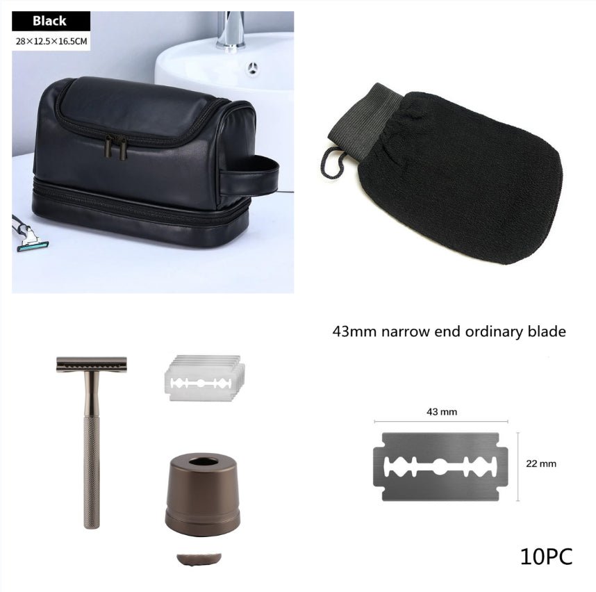 Manual vintage razor men's razor metal gift - A.L.M