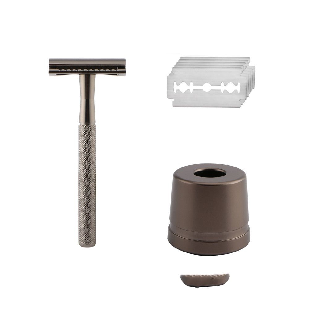 Manual vintage razor men's razor metal gift - A.L.M