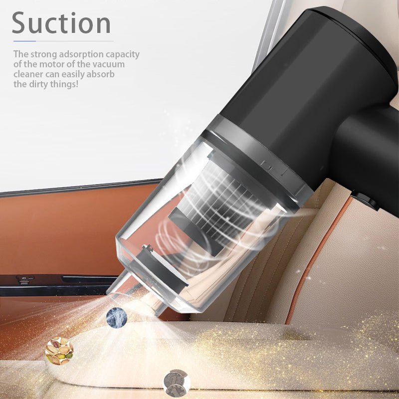 Portable Wireless Car & Home Vacuum Cleaner — High-Power Handheld - A.L.M