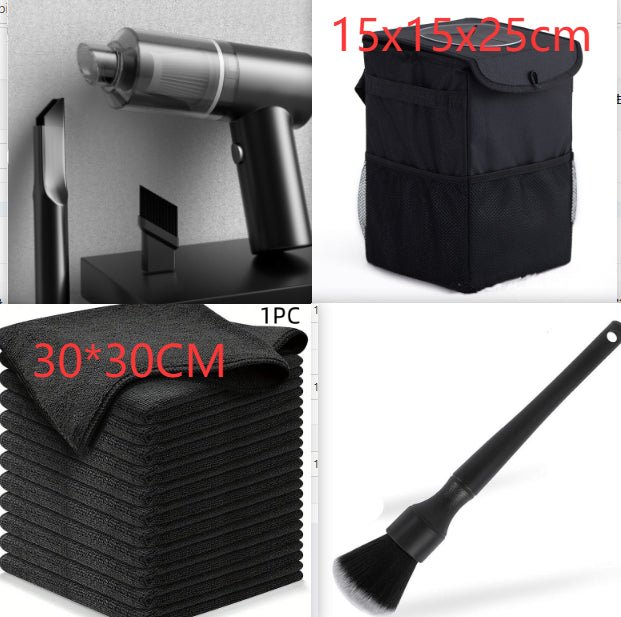 Portable Wireless Car & Home Vacuum Cleaner — High-Power Handheld - A.L.M