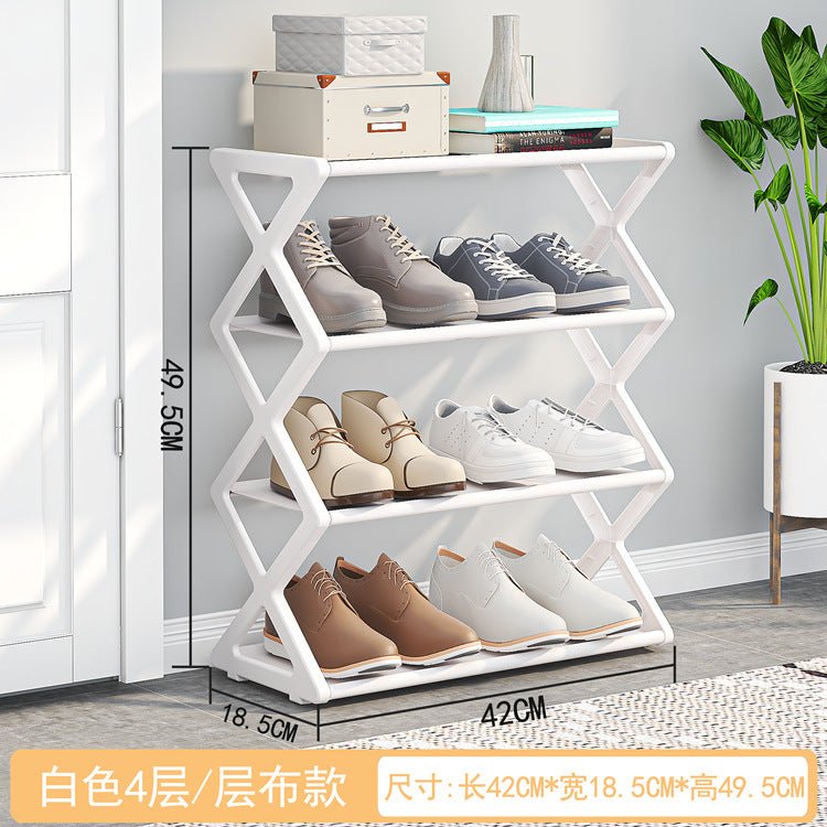 Premium 2-Tier Shoe Rack — Slim Space-Saving Organizer - A.L.M