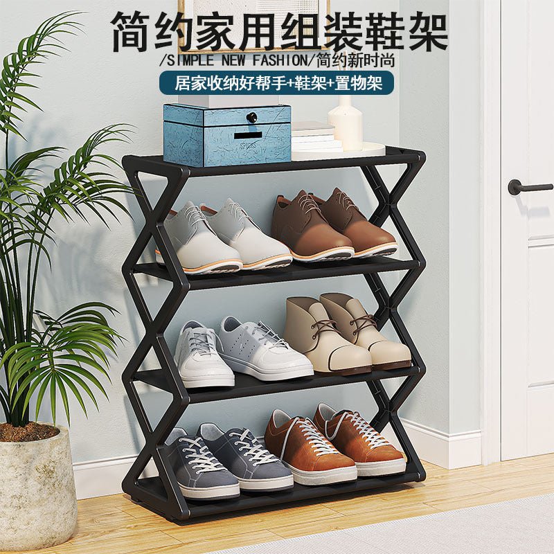 Premium 2-Tier Shoe Rack — Slim Space-Saving Organizer - A.L.M