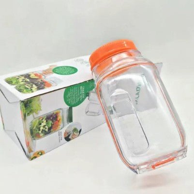 Salad Storage Container with Dressing Pod - A.L.M