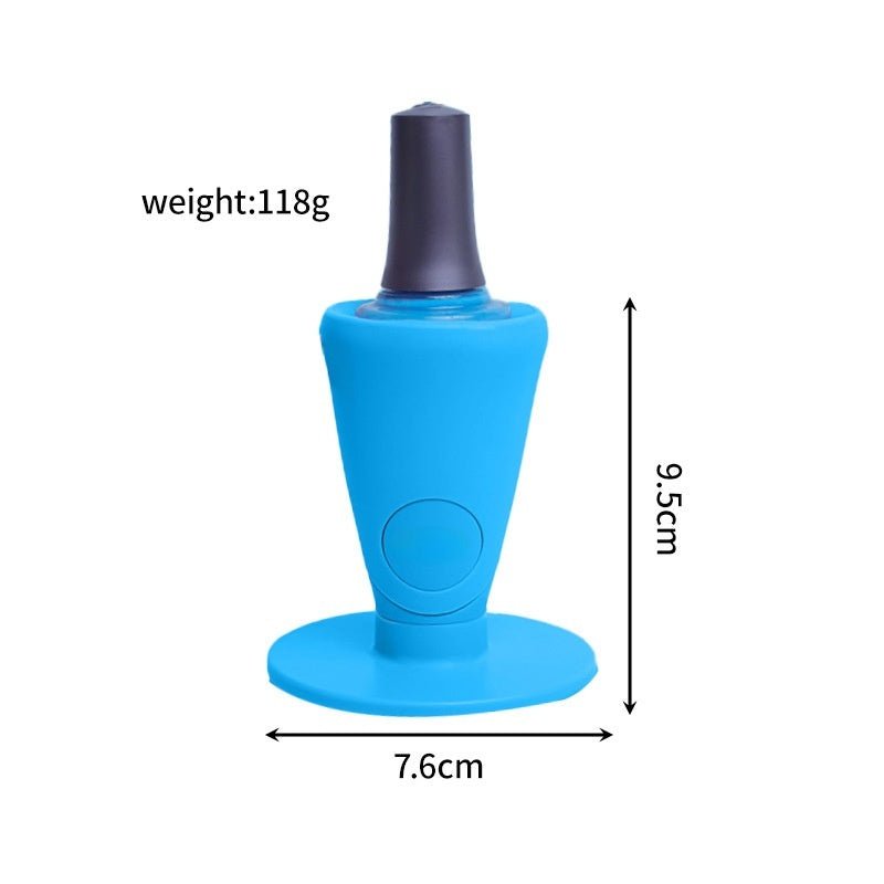 Silicone Nail Polish Bottle Holders Ring Nail Polish Seat - A.L.M