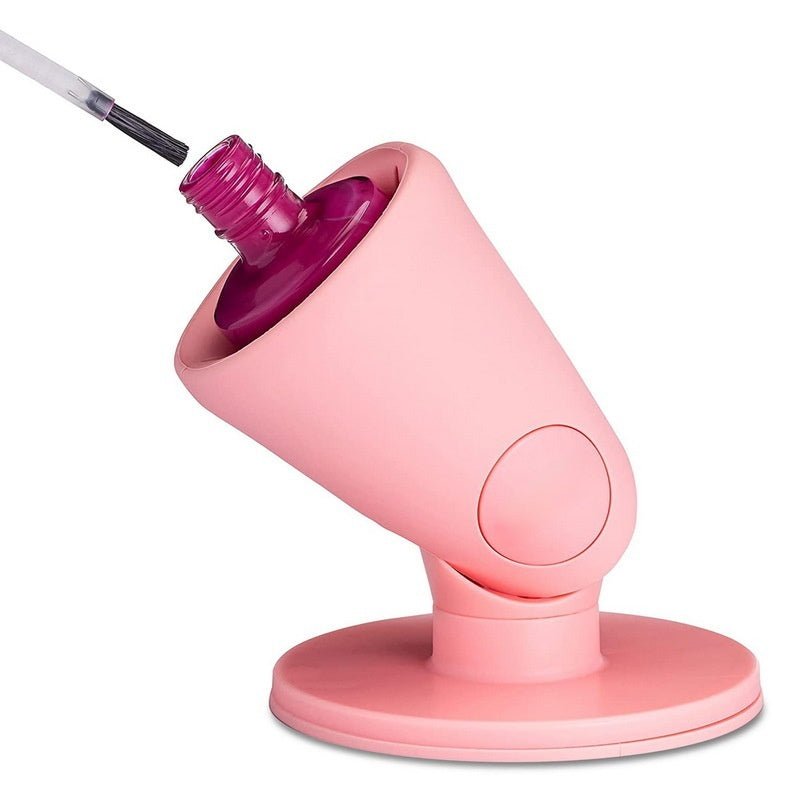 Silicone Nail Polish Bottle Holders Ring Nail Polish Seat - A.L.M